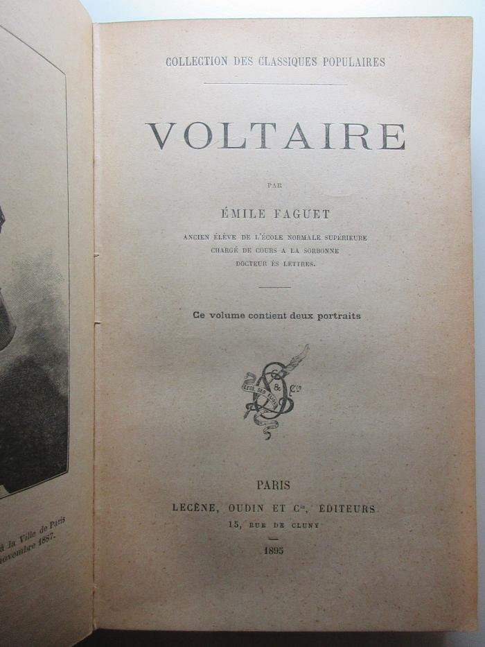15 N 82 : Voltaire (1895)