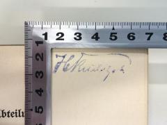- (Rudolph, Hermann), Stempel: Name; '(He)Rudolph'. 