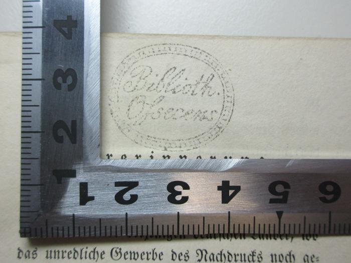 -, Stempel: Name; 'Biblioth.
Ofse[?]';11 L 368-1 : Der neunundzwanzigste Februar : Trauerspiel in einem Akt (1828)