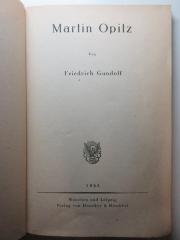 16 L 406 : Martin Opitz (1923)
