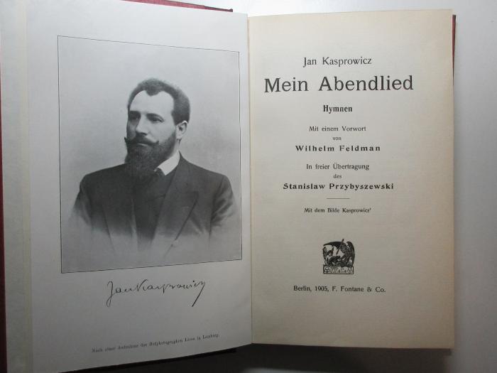 16 O 14 : Mein Abendlied : Hymnen (1905)