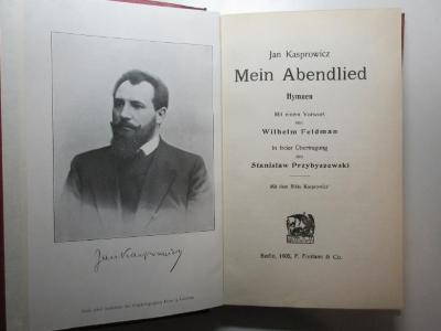16 O 14 : Mein Abendlied : Hymnen (1905)