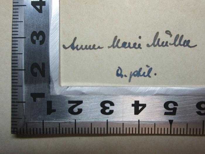 - (Müller, Anne-Marie), Von Hand: Autogramm; 'Anne Marie Müller
Dr. phil.'. ;11 N 183 : Les Contes drolatiques colligez ez abbayes de Touraine et mis en lumière par le sieur de Balzac pour l'esbattement des pantagruelistes et non aultres (1939)