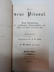 17 C 73-5 : Der neue Pitaval : eine Sammlung der interessantesten Criminalgeschichten aller Länder aus älterer und neuerer Zeit (1844)