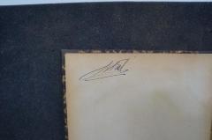 - (Tal, Justus), Von Hand: Autogramm; 'J. Tal'. 