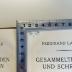 B 976 / 3 b : Gesammelte Reden und Schriften. 
Die Agitation für den Allgemeinen Deutschen Arbeiterverein das Jahr 1863, Polemik (1919)