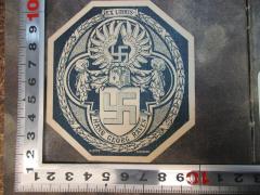 - (Raven, Hans Georg), Etikett: Exlibris, Name, Emblem, Wappen; 'Ex libris
Hans Georg Raven
G. Otto MDCCCCII'. 