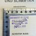 B 976 / 7 b : Gesammelte Reden und Schriften. Die Philosophie Herakleitos des Dunklen von Ephesos, I (1920)