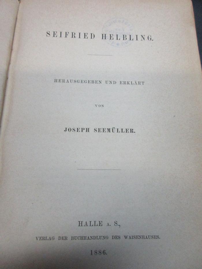 12 L 247 : Seifried Helbling (1886)