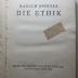 12 G 365 : Die Ethik (1924)