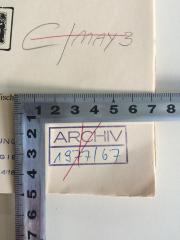 - (rchiv Stadt- u. Regionalplanung am Institut für Soziologie), Stempel: Datum; 'Archiv 1977/67'. 