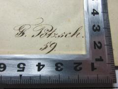 - (Pötzsch, St.), Von Hand: Autogramm, Datum; 'St.[?]. Pötzsch.
59.'. 