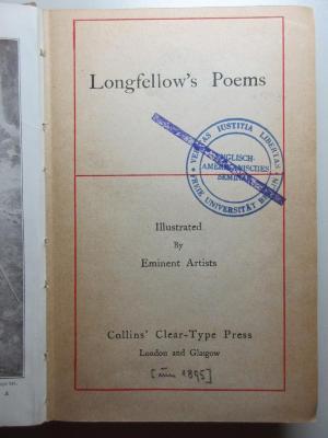13 M 260 : Longfellow's Poems (1895)