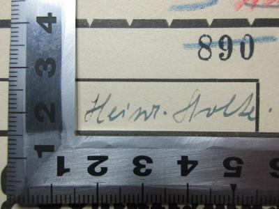 - (Stolte, Heinr.), Von Hand: Autogramm, Nummer; '890
Heinr. Stolte[?]'. ;14 D 225 : Staats-Sozialismus : eine Skizzierung ; Bischof von Ketteler/ Kolping/ Windthorst/ Graf Georg von Hertling/ Ernst Lieber : Gegner des Staats-Sozialismus (1924)