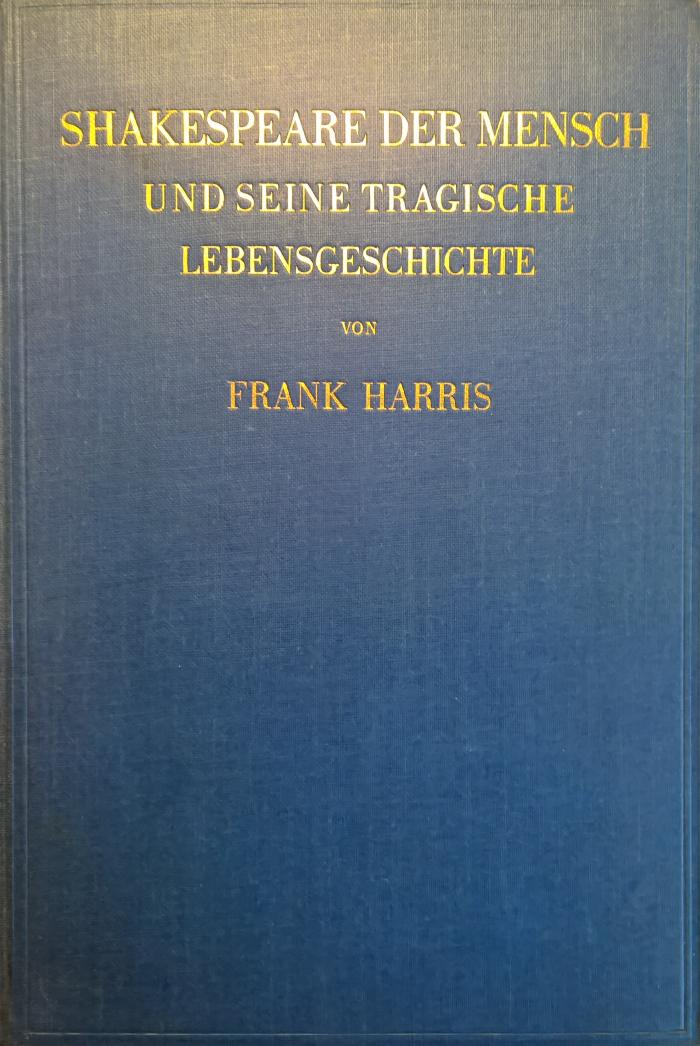 18/80/41533(5) : Shakespeare der Mensch und seine tragische Lebensgeschichte (1928)