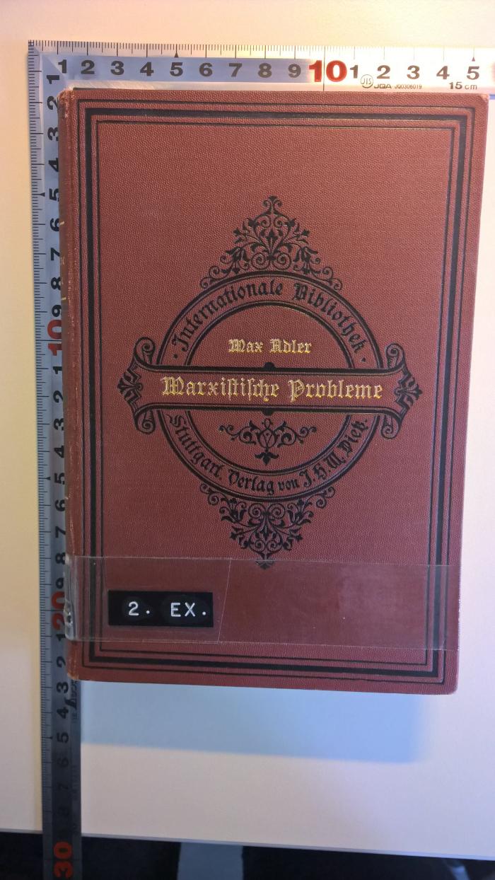 G 4 ADL 14 (ausgesondert) : Marxistische Probleme
Beiträge zur Theorie der materialistischen Geschichtsauffassung und Dialektik  (1913)
