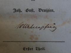 - (Wehrenpfennig, W.), Von Hand: Autogramm, Name; 'WWehrenpfennig'. 