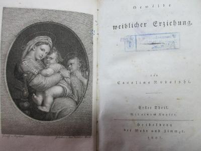 10 G 6-1 : Gemälde weiblicher Erziehung (1807)