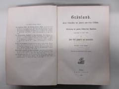 14 F 526 : Grönland : seine Eiswüsten im Innern und seine Ostküste : Schilderung der zweiten Dickson'schen Expedition ausgeführt im Jahre 1883 : mit über 200 Abbildungen und 6 Karten (1886)