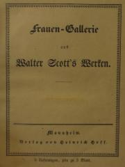 Cp 505: Frauen-Gallerie aus Walter Scott's Werken (o. J.)