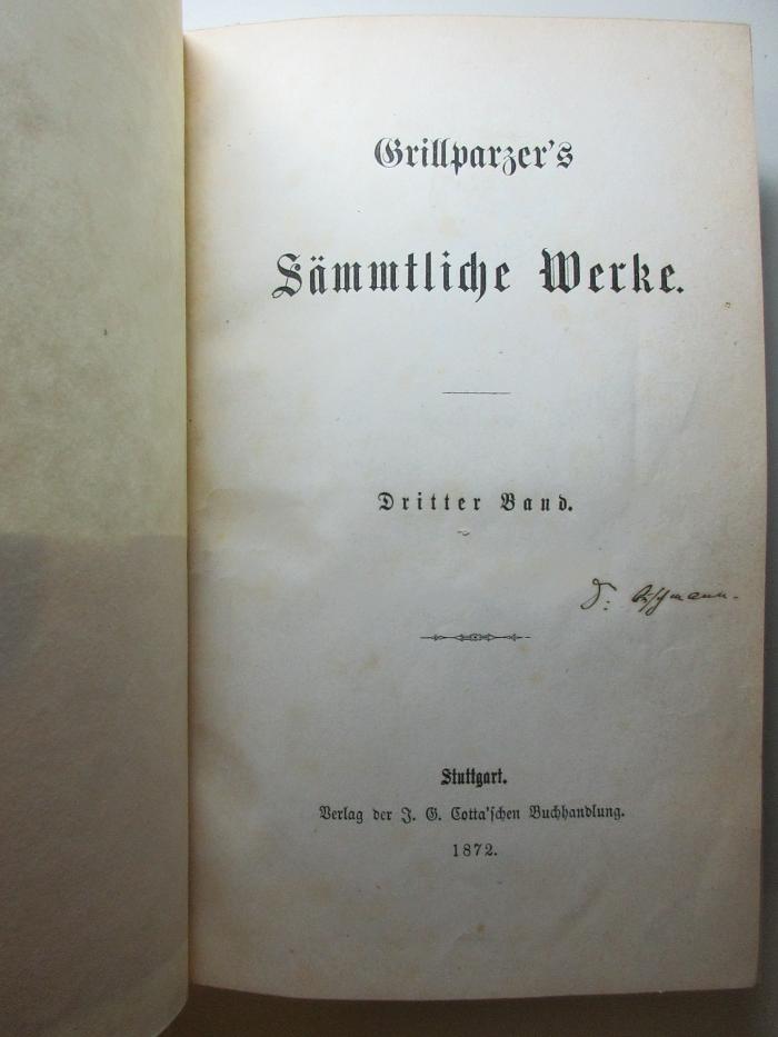 14 L 10<a>-3/4 : Das goldene Vließ (1872)</a>