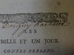 - (Dorigny, [?]), Von Hand: Autogramm, Name; 'Dorigny Lachette'. 