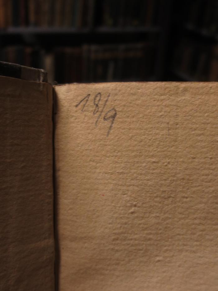 Ct 605 2: Chronik des edlen En Ramon Munkaner (1842);-, Von Hand: Nummer; '18/9'