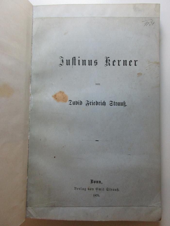 14 L 254 : Justinus Kerner (1876)