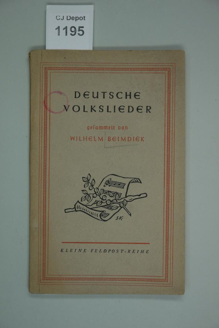  Deutsche Volkslieder aus alter und neuer Zeit. (1943)