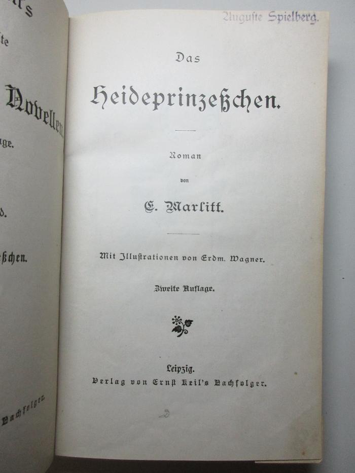 14 L 530&lt;2&gt;-2 : Das Heideprinzeßchen