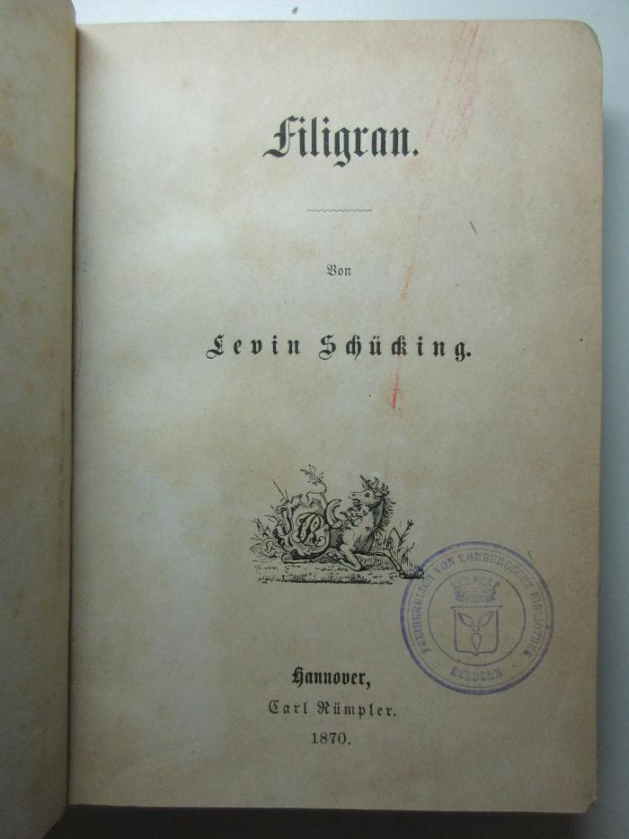 14 L 342 : Filigran (1870)