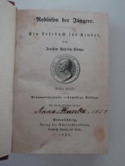 14 L 396&lt;49&gt;-1/2 : Robinson der jüngere : ein Lesebuch für Kinder : zur allgemeinen Schulencyclopädie gehörig (1855)