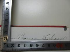 - (Lebrecht, Irma), Von Hand: Autogramm; 'Irma Lebrecht'. 