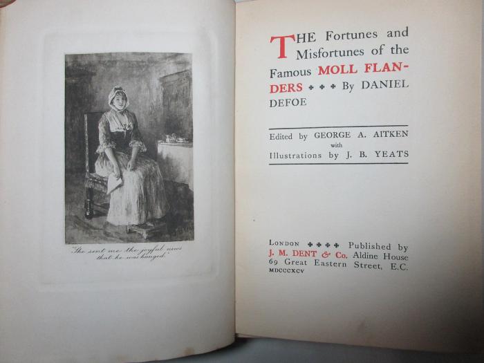 14 M 375-8 : The fortunes and misfortunes of the famous Moll Flanders (1895)
