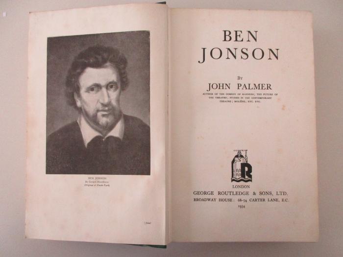 14 M 66 : Ben Jonson (1934)