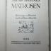 14 L 850 : Matrosen : Erinnerungen, ein Skizzenbuch: handelt von Wasser und blauem Tuch (1928)