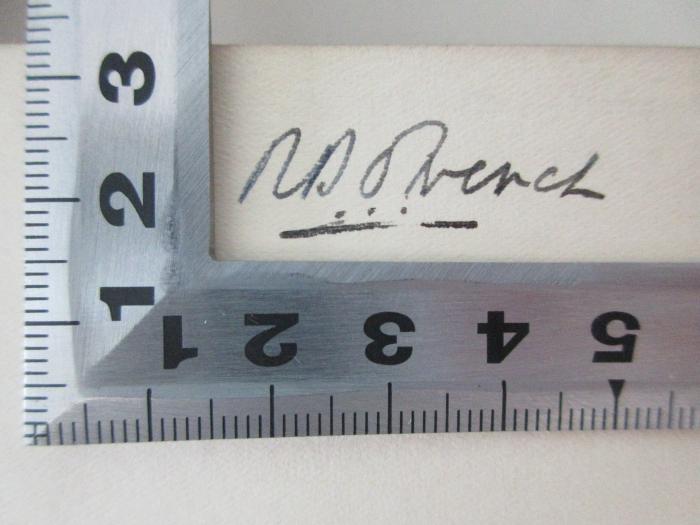 -, Von Hand: Autogramm; '[?] [?]ck';14 M 66 : Ben Jonson (1934)