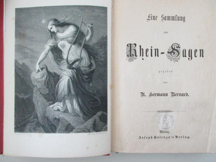 17 L 81 : Eine Sammlung von Rhein-Sagen (1861)