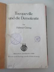 18 C 102 : Tocqueville und die Demokratie (1928)