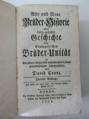 18 B 34&lt;2&gt;-1 : Vom Jahr 860 bis 1769 (1772)
