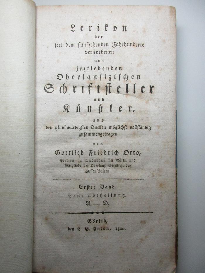 18 L 191-1,1 : A - D (1800)