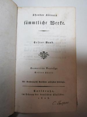 1 L 241-1 : Dramatische Beiträge (1823)