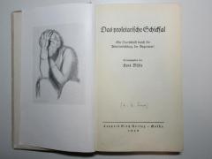 1 L 287&lt;4&gt; : Das proletarische Schicksal : ein Querschnitt durch die Arbeiterdichtung der Gegenwart (1929)