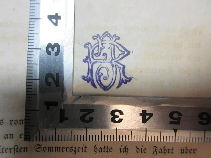 - (unbekannt), Stempel: Zeichen, Monogramm, Annotation; '[?]'. ;1 L 261&lt;2&gt;-1/3 : Phantasus : eine Sammlung von Märchen, Erzählungen und Schauspielen (1844)