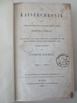 18 L 541-1 : Urtext (1849)