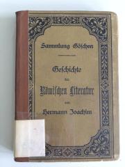 Ri 5000 (ausgesondert) : Geschichte der Römischen Literatur (1905)