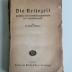 keine Signatur : Die Reifezeit: Probleme der Entwicklungspsychologie und Sozialpädagogik. (1922)