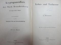 6 S 22-1 : Leber- und Torfmoose (1903)