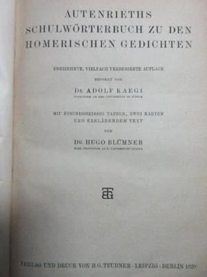 4 K 10&lt;13&gt; : Autenrieths Schulwörterbuch zu den homerischen Gedichten (1920)