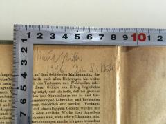 - (Ritter, Paul), Von Hand: Name, Datum; 'Paul Ritter 1946 aus S`s Bibl.'. 